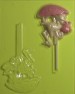 4221 Stork Umbrella Baby Chocolate Candy Lollipop Mold